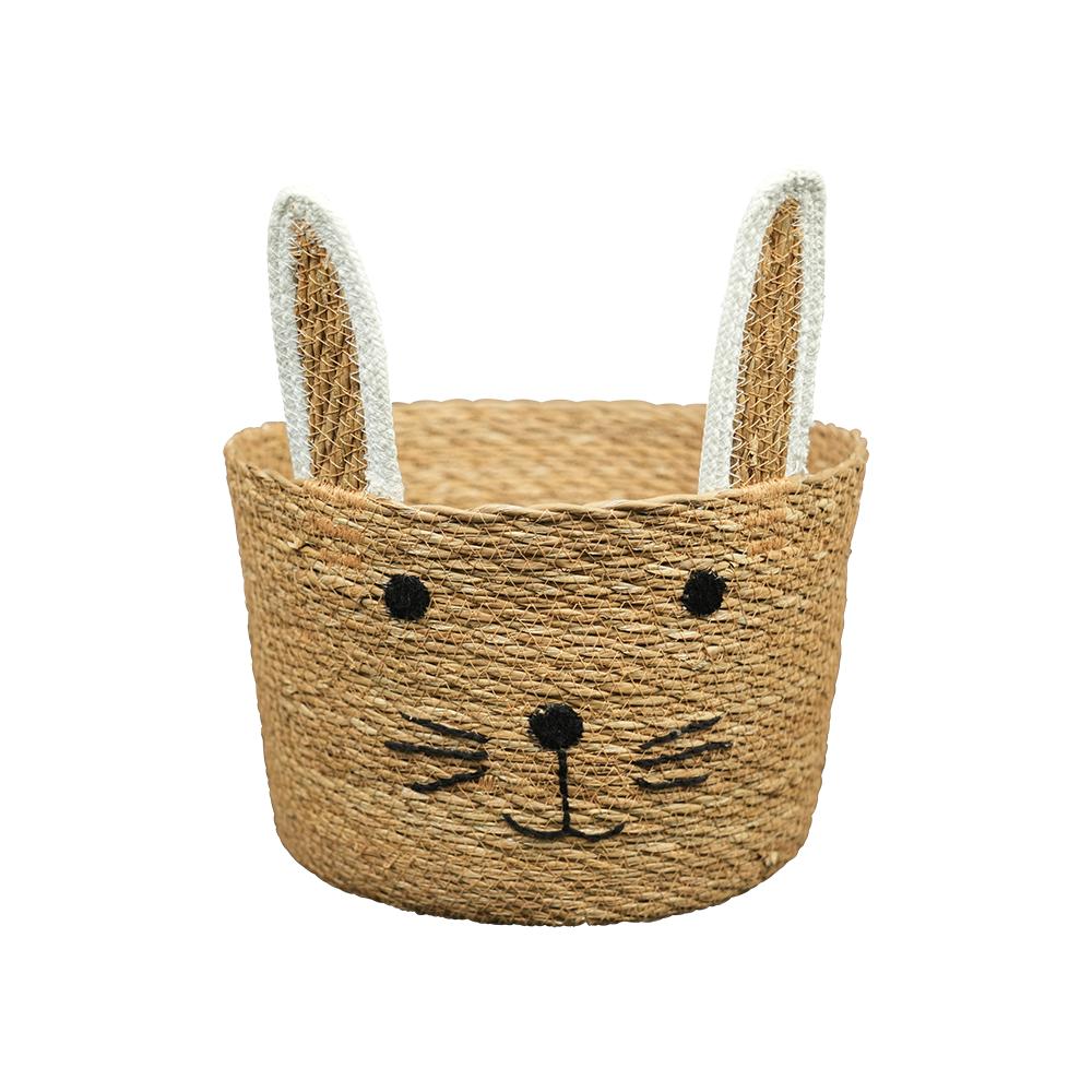Natural Tissu Box - Seagrass + Jute - ECOB-304