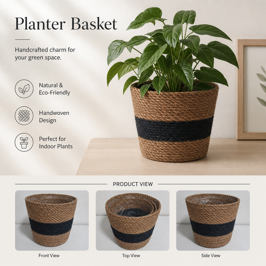 Planter Basket Set