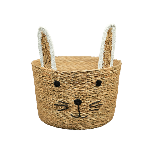 Natural Tissu Box - Seagrass  + Jute - ECOB-304
