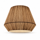 Jute & Iron Pendant Lampshade with Hanging Kit – Natural – ECOL-3509