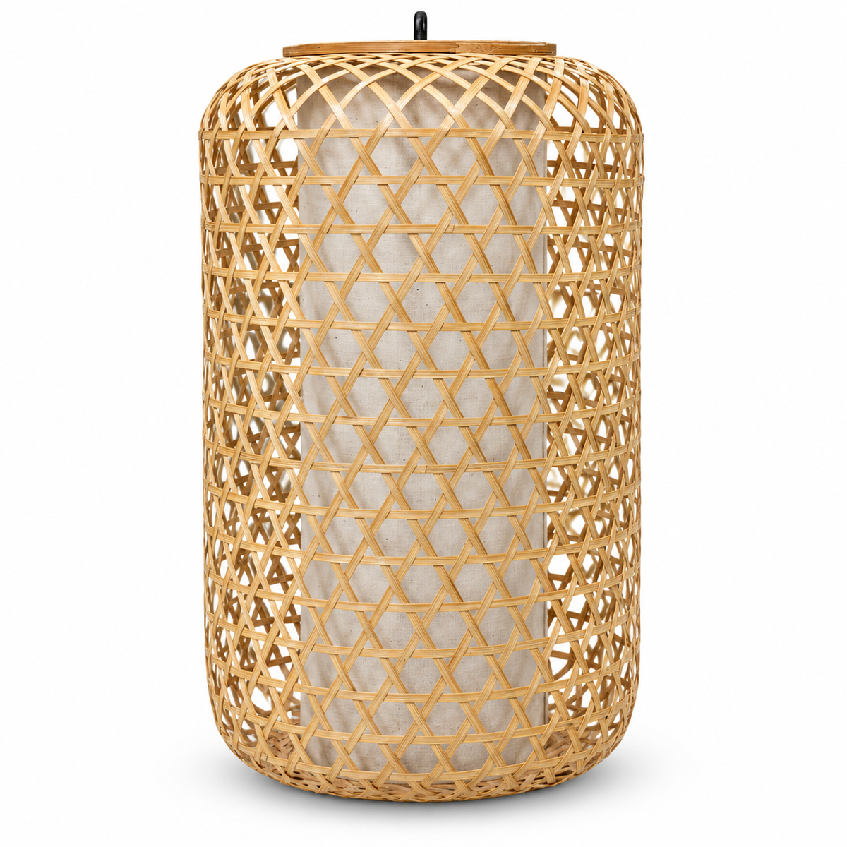 Bamboo Pendant Lampshade with Hanging Kit – Natural – ECOL-3511