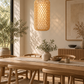 Bamboo Pendant Lampshade with Hanging Kit – Natural – ECOL-3511