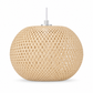 Bamboo Pendant Lampshade with Hanging Kit – Natural – ECOL-3504