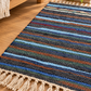 Jute Rectangular Rug – Multicolour – 60 × 90 cm