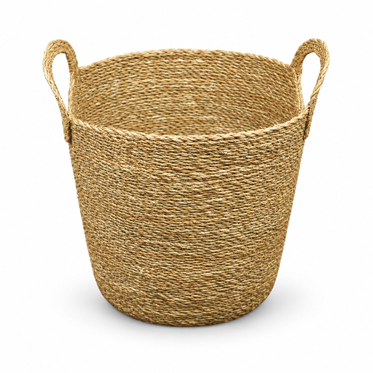 Seagrass Storage Basket with Handles