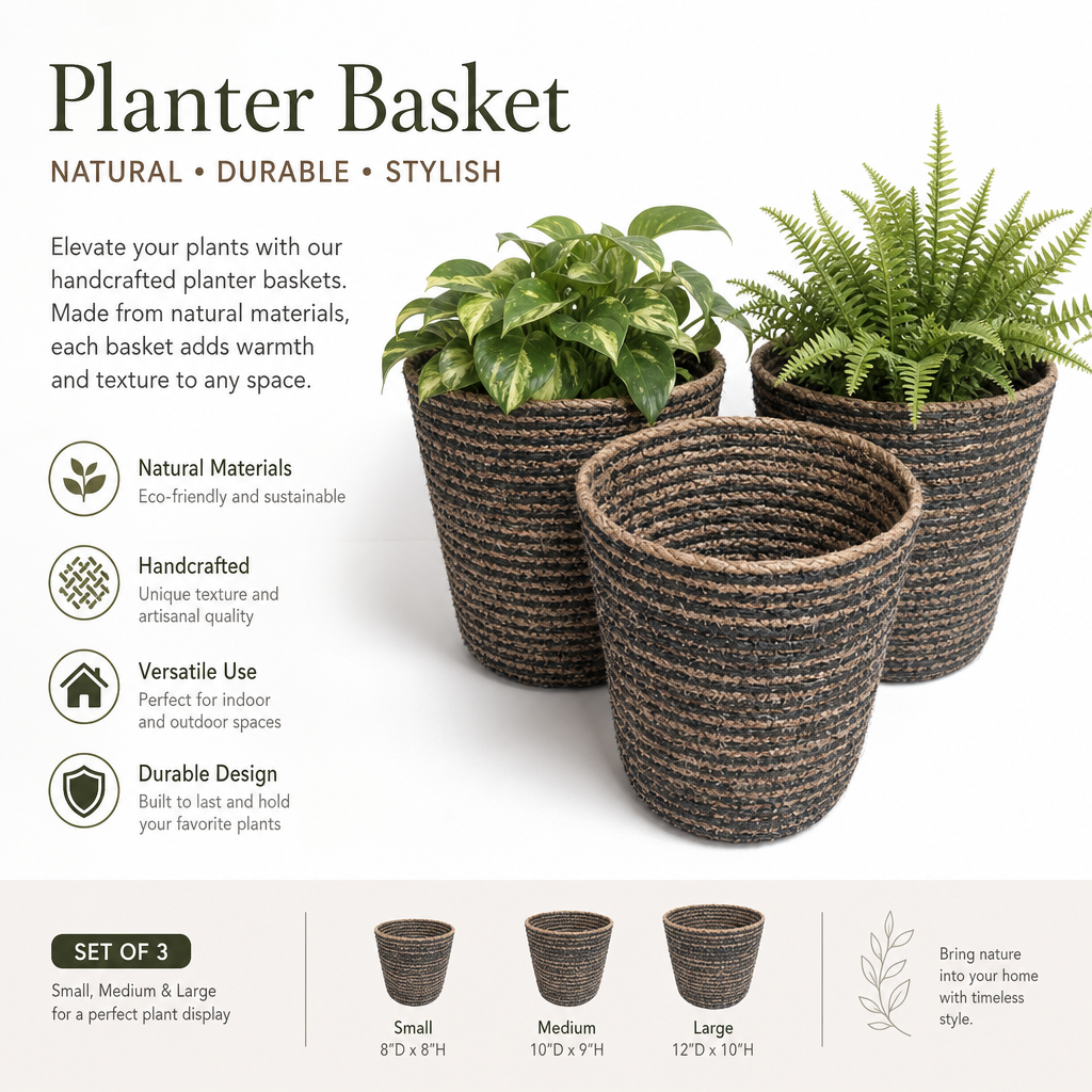 Planter Basket  Set