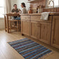 Jute Rectangular Rug – Multicolour – 60 × 90 cm in an interior