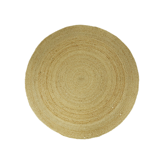 Natural + White Basket - Seagrass  + Jute - ECOB-401